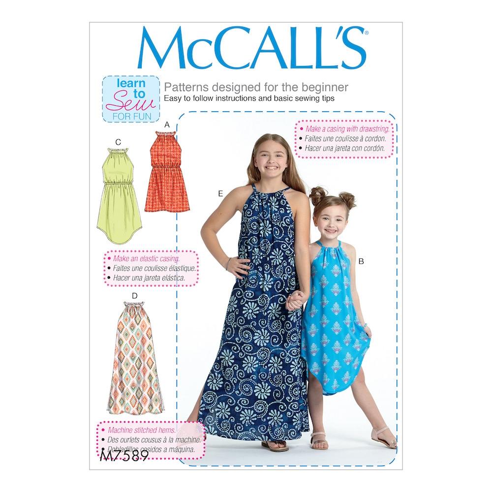 McCall's Pattern M7589 CX (XSM-SML)