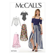 McCall's Pattern M7606 Y (XSM-SML-MED)