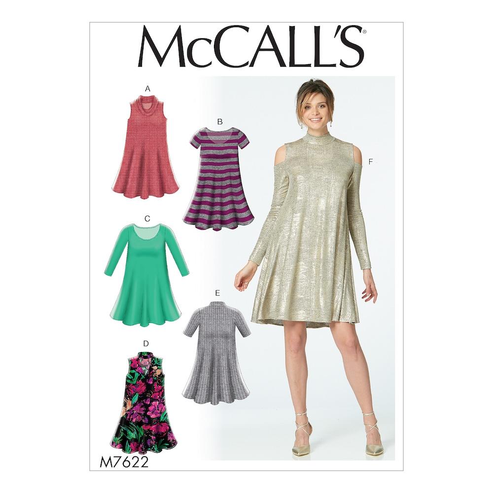 McCall's Pattern M7622 Y (XSM-SML-MED)