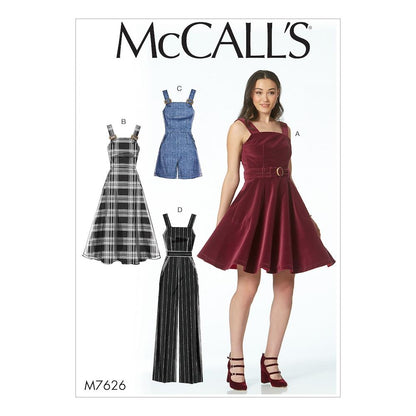 McCall's Pattern M7626 AX5 (4-6-8-10-12)