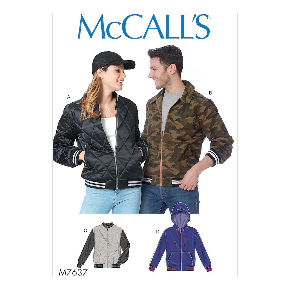 McCall's Pattern M7637 XM (SML-MED-LRG)