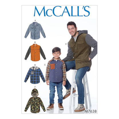 McCall's Pattern M7638 BOY (3-4 5-6 7-8)