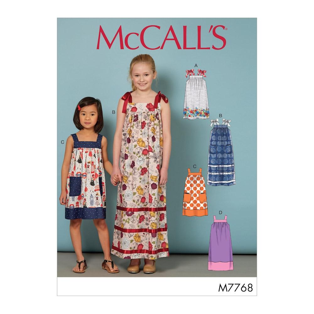 McCall's Pattern M7768 CCE (3-4-5-6)