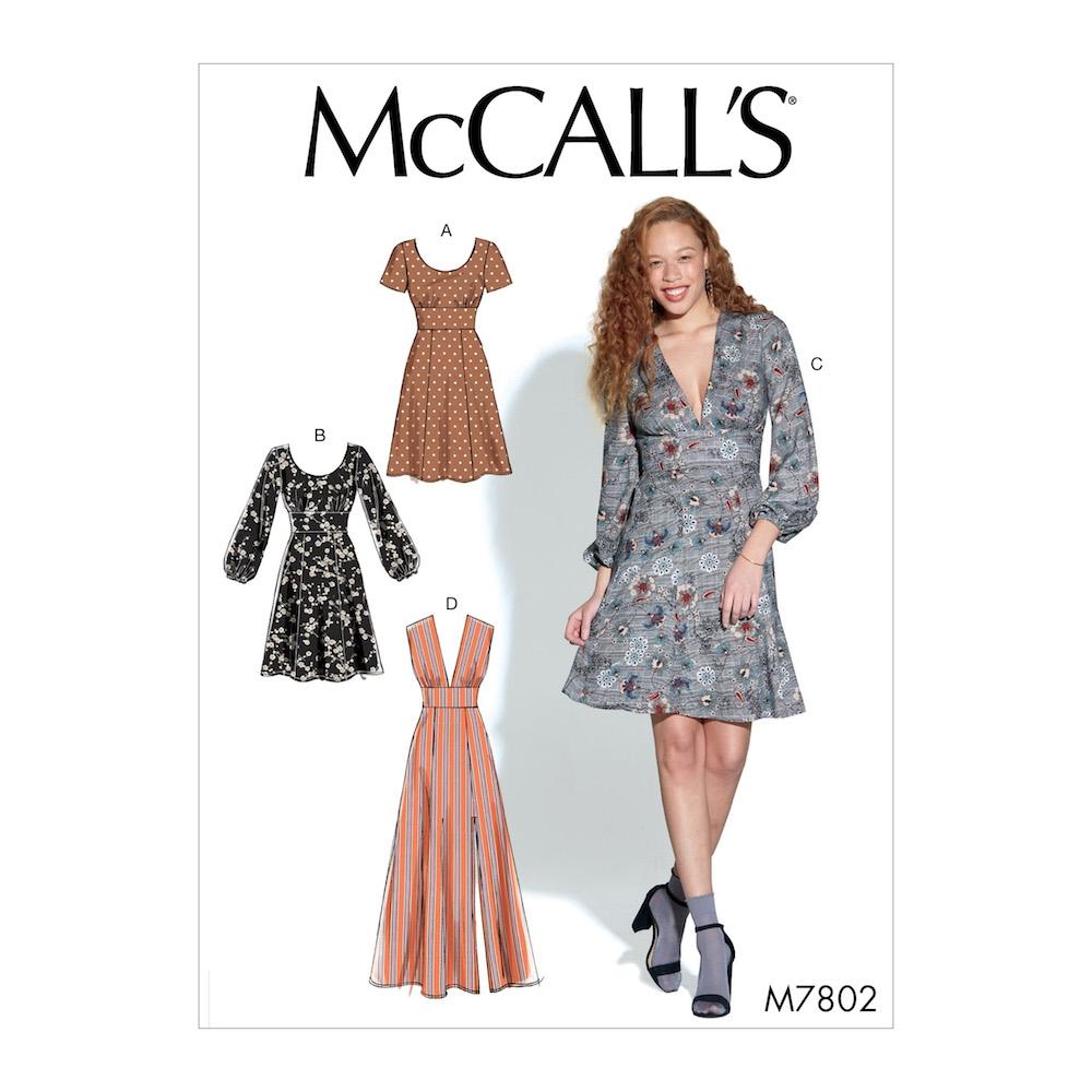 McCall's Pattern M7802 A5 (6-8-10-12-14)