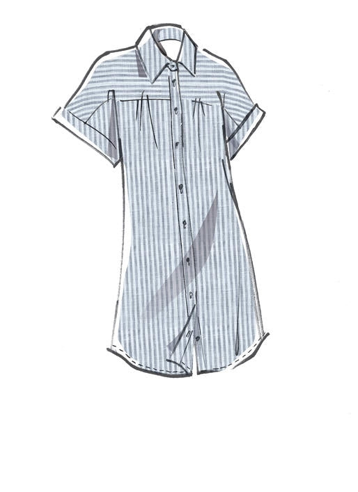 McCall's Pattern M8030 A (XS-S-M-L-XL)