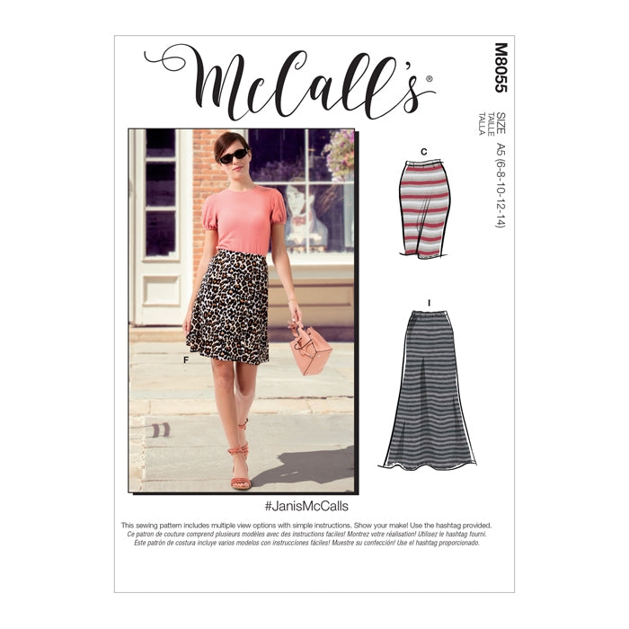 McCall's Pattern M8055 A5 (6-8-10-12-14)