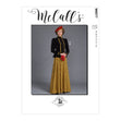 McCall's Pattern Misses' Historical Jacket & Skirt M8077 A5