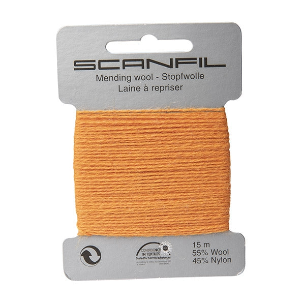 Scanfil Mending Wool, Orange