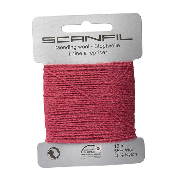 Scanfil Mending Wool, Wine