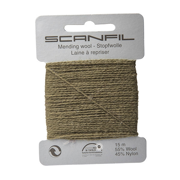 Scanfil Mending Wool, Olive