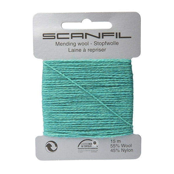 Scanfil Mending Wool, Emerald