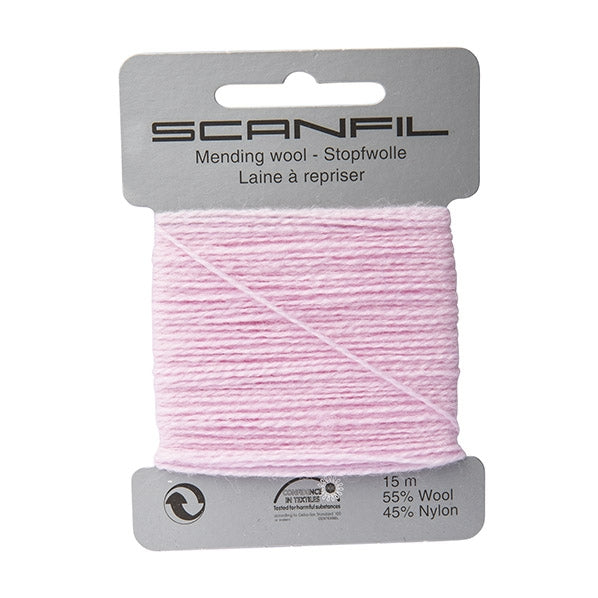 Scanfil Mending Wool, Pink