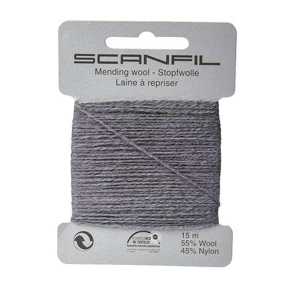 Darning Thread Wool/Pol Scanfil 10 Cards A 15M 55% Wool / 45, Scanfil  Wholesaler