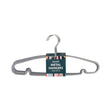 Metal Coat Hangers, Cool Grey- 10pk