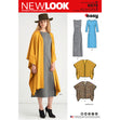 Newlook Pattern 6550 Women's Off Shoulder Dress