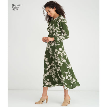 Newlook Pattern 6551 Misses' Gowns