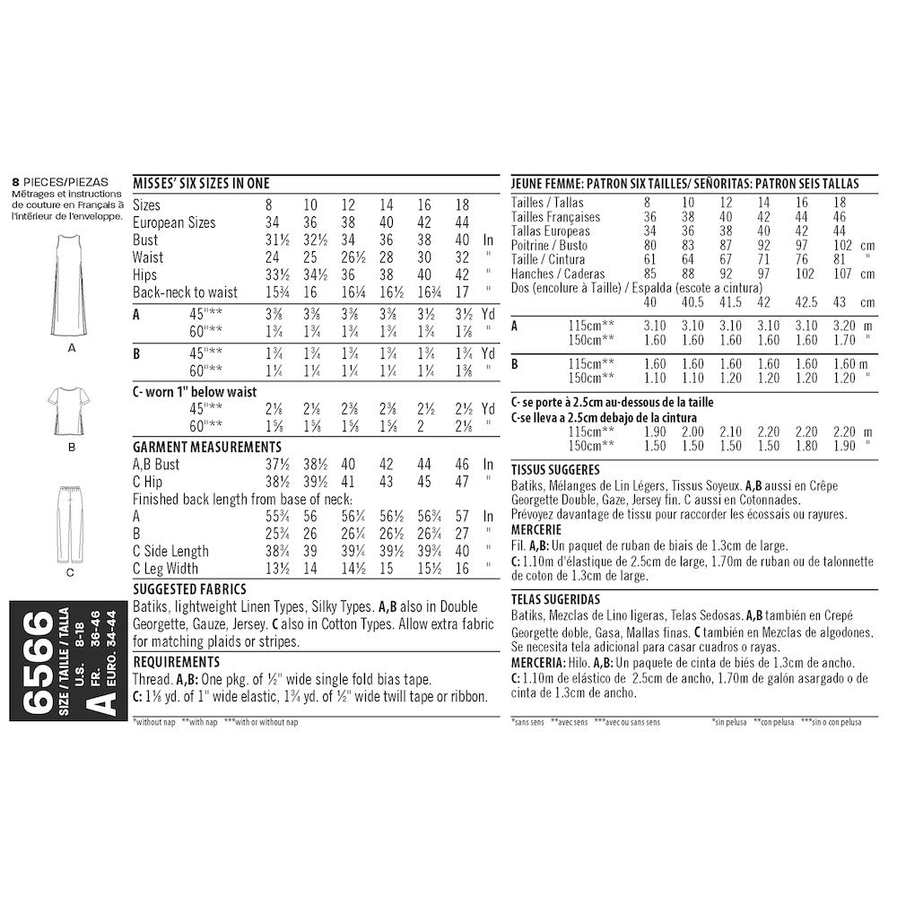 Newlook Pattern 6544 Miss Skirt in Two Lengths