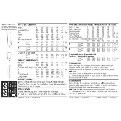 Newlook Pattern 6544 Miss Skirt in Two Lengths