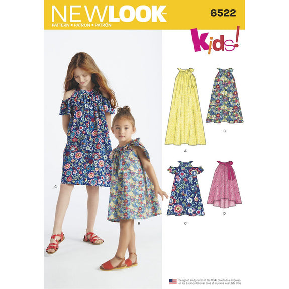 A Simple Girl's Victorian Dress from New Look Pattern A6319 – The Pragmatic  Costumer