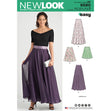 Newlook Pattern 6556  Women's Easy Knit Tops