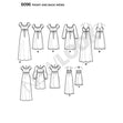 Newlook Pattern 6096 Misses' Dresses