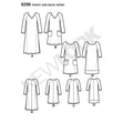 Newlook Pattern 6258 Child's and Girls' Circle Skirts