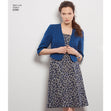 Newlook Pattern N6669 Misses' Fit and Flared Dress With Princess Seam
