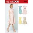 Newlook Pattern 6414 Misses' Tunic and Top with Neckline Variations
