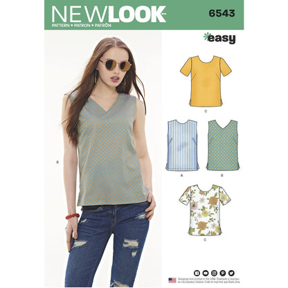 Newlook Pattern 6522 Child's and Girls' Dresses and Top