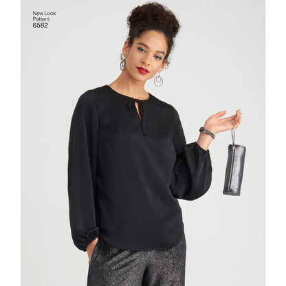 Newlook Pattern 6566 Women's Tunic, Top and Pants