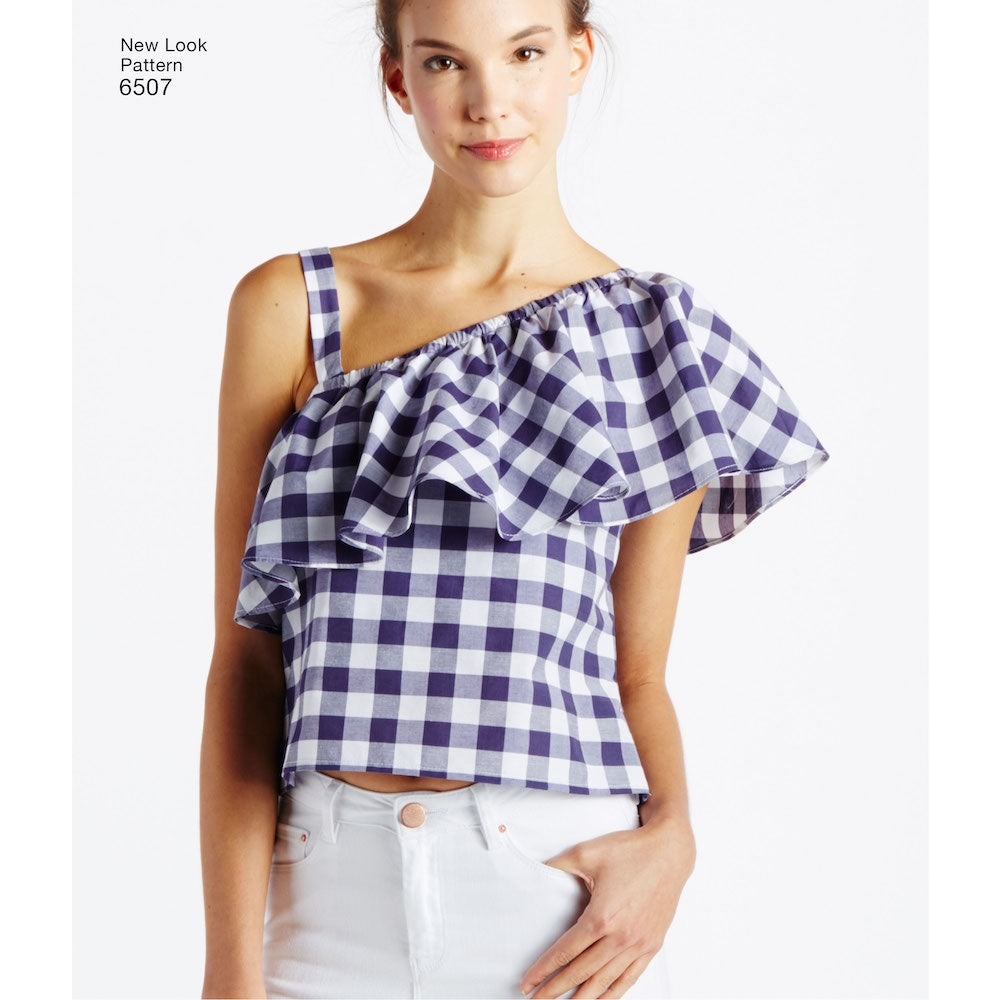 Newlook Pattern 6453 Misses' Easy Knit Tops