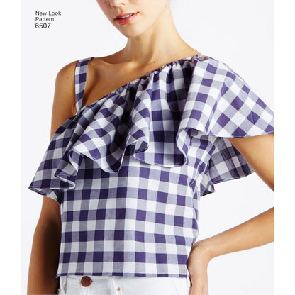 Newlook Pattern 6456 Misses' Easy Wrap Skirts in Four Lengths