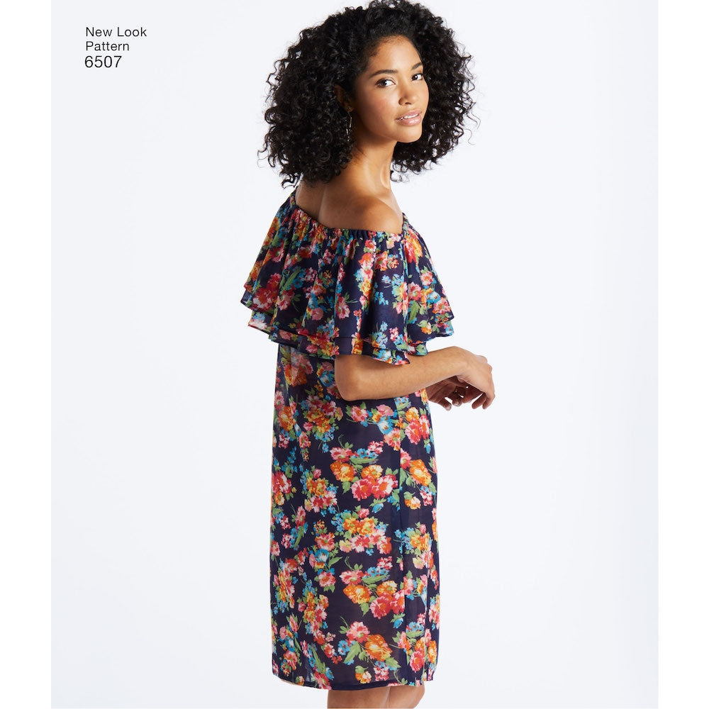 Newlook Pattern 6453 Misses' Easy Knit Tops