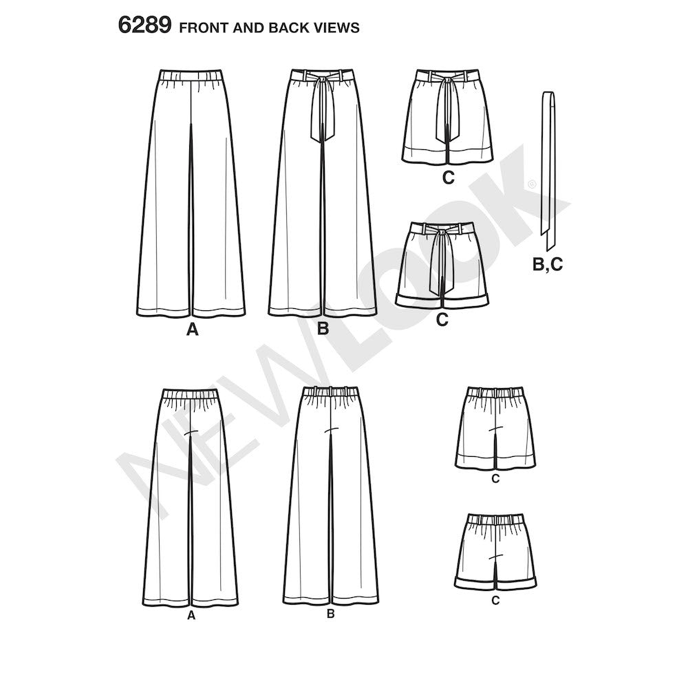 Newlook Pattern 6217 Misses' Separates