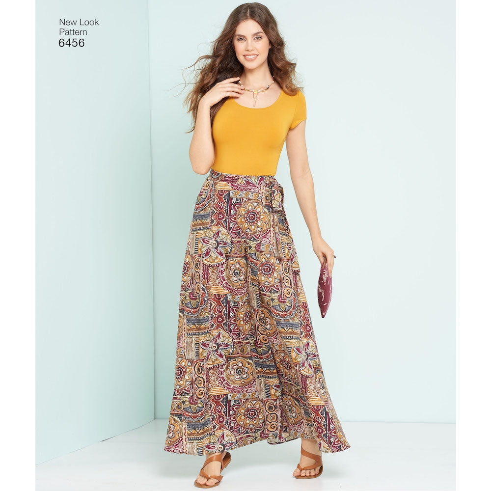 Newlook Pattern 6438 Misses' Easy Pants, Kimono, and Top