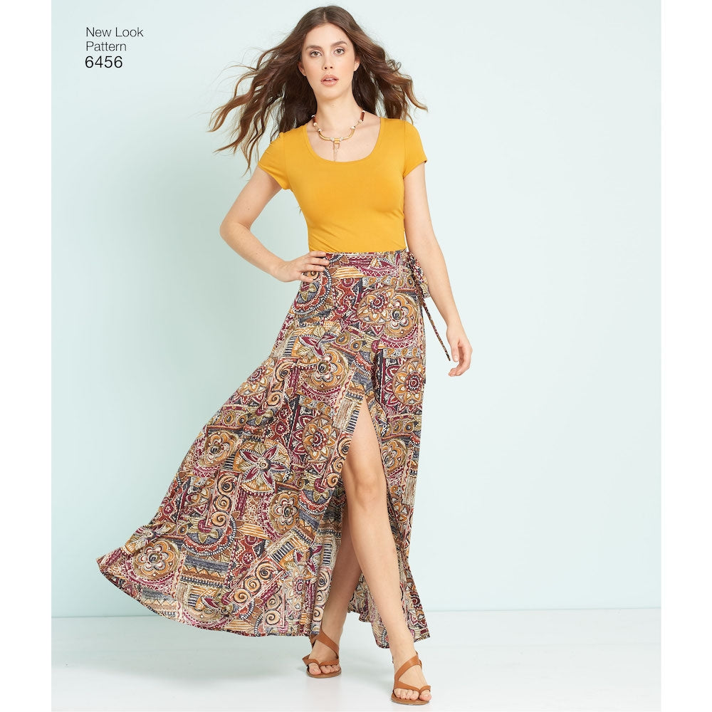 Newlook Pattern 6438 Misses' Easy Pants, Kimono, and Top