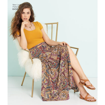 Newlook Pattern 6438 Misses' Easy Pants, Kimono, and Top