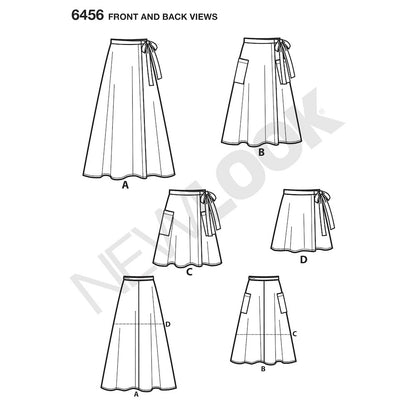 Newlook Pattern 6438 Misses' Easy Pants, Kimono, and Top