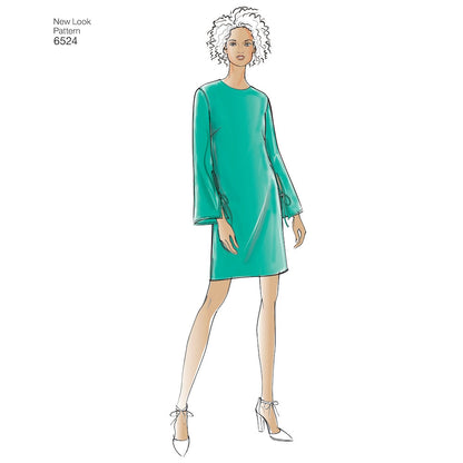 Newlook Pattern 6504 Child Dresses