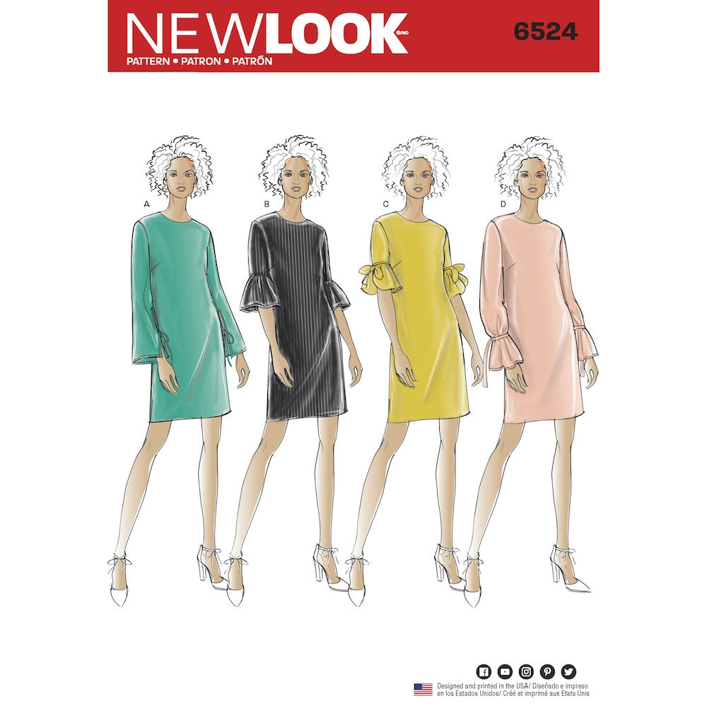Newlook Pattern 6504 Child Dresses
