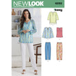 Newlook Pattern 6232 Misses' and Men's Button Down Shirt