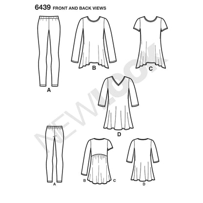 Newlook Pattern 6398 Child Separates