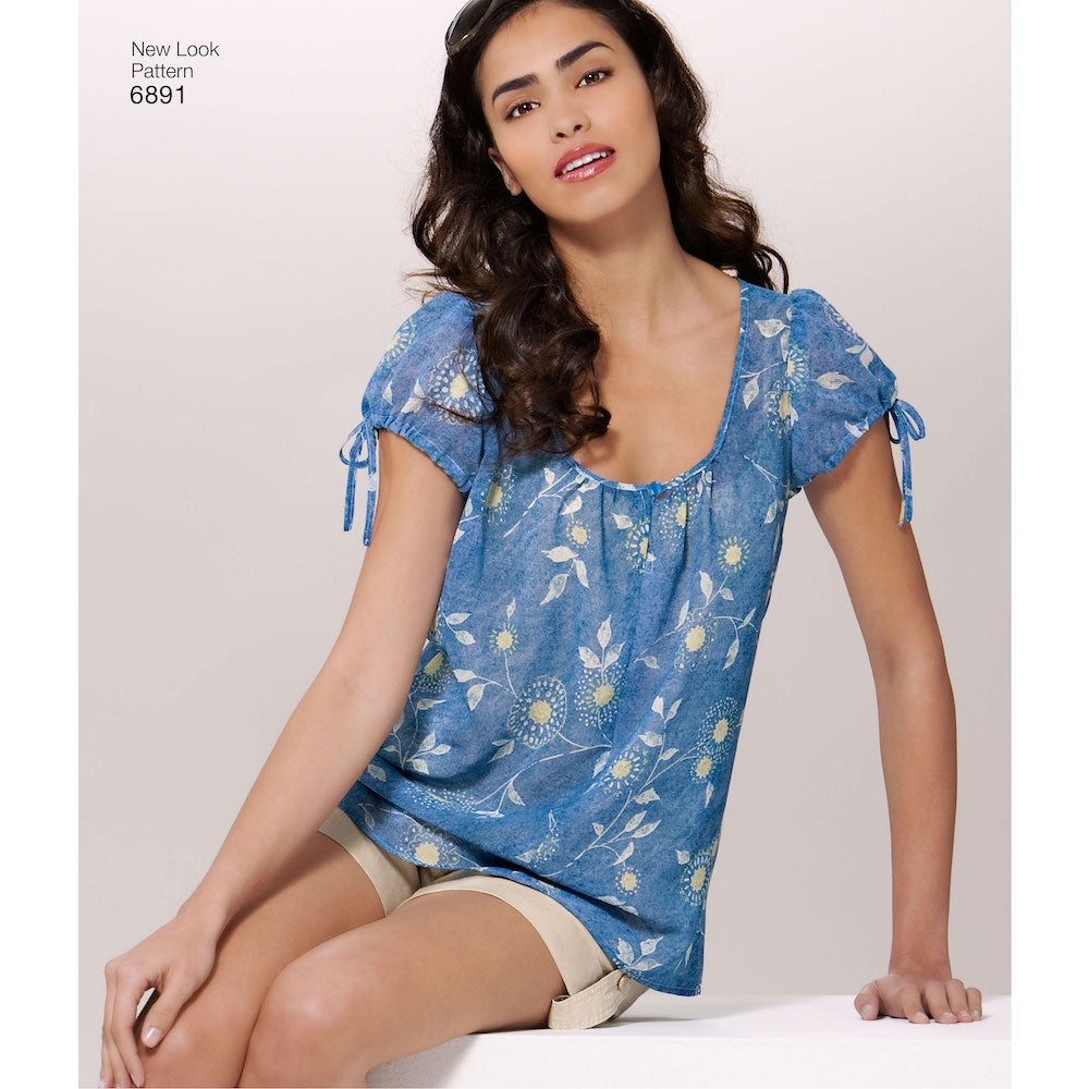 Newlook Pattern 6588 Unisex Tops