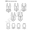Newlook Pattern 6602 Misses Dresses