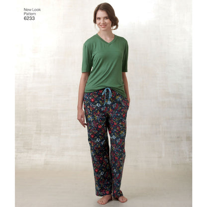 Newlook Pattern 6055 Misses' Pants & Shorts