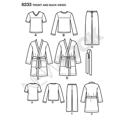 Newlook Pattern 6086 Misses Tops