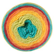 Lincraft Cakes Yarn, Rainbow Cake- 200g Acrylic Wool Blend Yarn