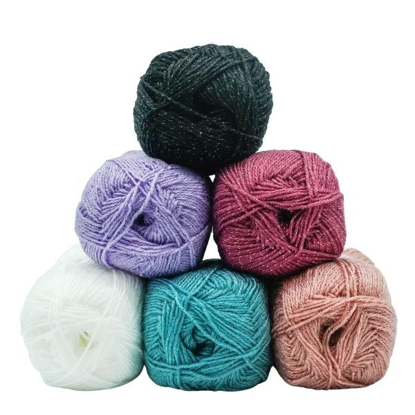 Makr Razzle Yarn, Black- 100g Acrylic Polyamide Yarn