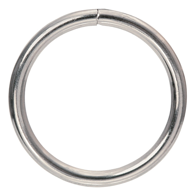 Arbee Steel Rings, Silver 50mm- 2pk