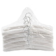 Lincraft Fabric Hangers, White- 10pk